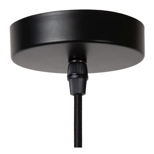 Светильник подвесной Spencer 34445/40/30 Lucide чёрный 1 лампа, основание чёрное в стиле винтаж  фото 5